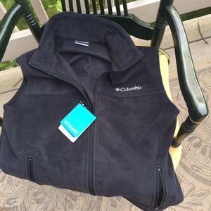 New Columbia Black Vest